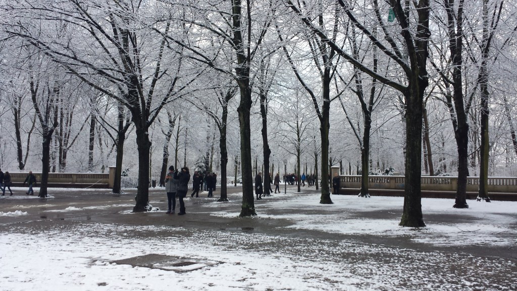 Berlin, winter wonderland.