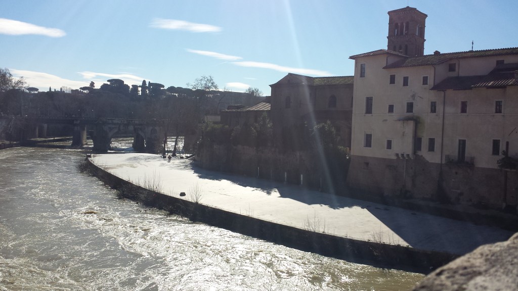 Tiber Island.