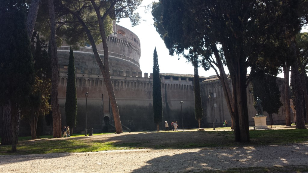 The Park Behind the Castel Sant’Angelo